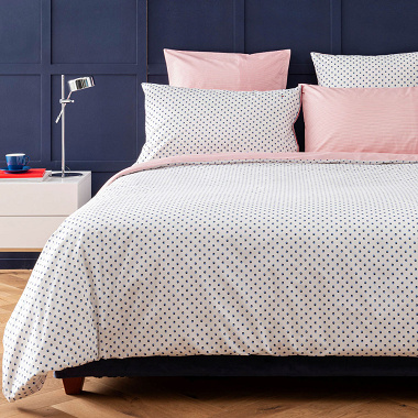 Housse de couette Marina Dots Blue Tommy Hilfi­ger