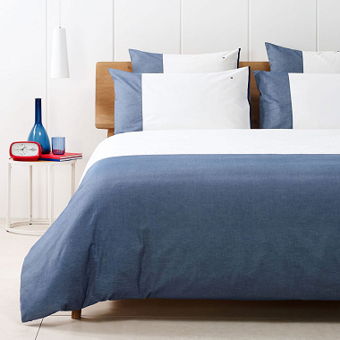 Housse de couette Tailor Indigo Tommy Hilfi­ger