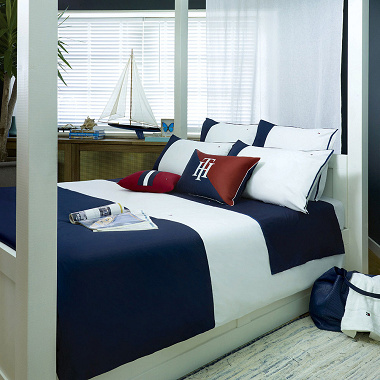 Housse de couette Tailor Navy Tommy Hilfi­ger