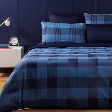 Housse de couette Tartan Heri­tage River Tommy Hilfi­ger