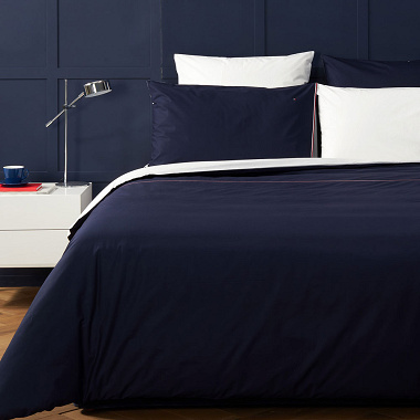 Housse de couette TH Ribbon Navy Tommy Hilfi­ger