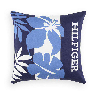 Housse de cous­sin Tropi­cal Escape Navy Tommy Hilfi­ger