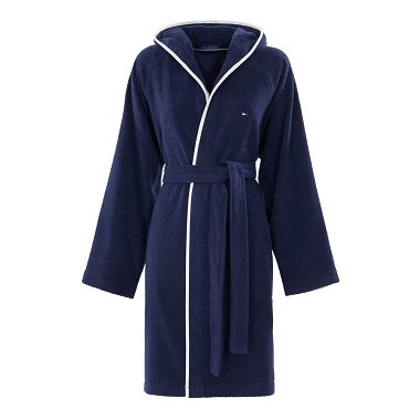 Peignoir capuche Miami Navy Tommy Hilfi­ger