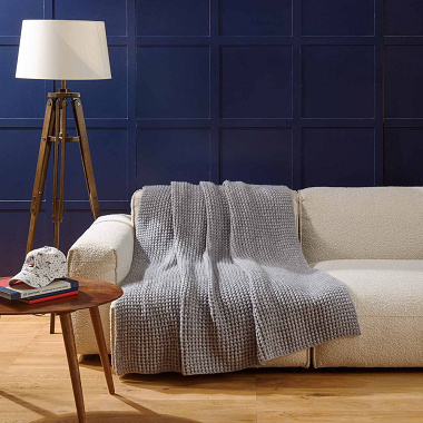 Plaid Textu­red Knit Grey Tommy Hilfi­ger