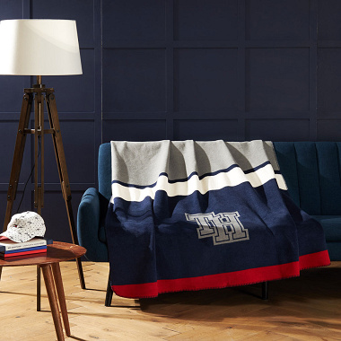 Plaid TH Initial Navy Tommy Hilfi­ger