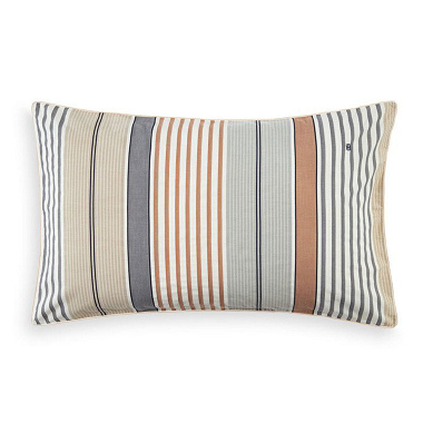 Taie d’oreiller Global Stripe Ivory Tommy Hilfi­ger