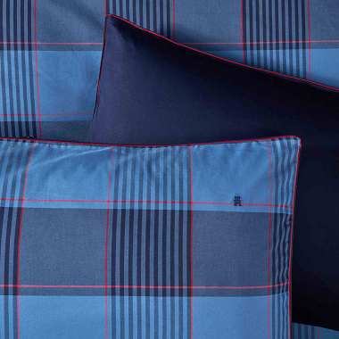 Taies d’oreiller Tartan Heri­tage River Tommy Hilfi­ger