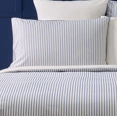 Taies d’oreiller Two-Tone stripes Abyss Tommy Hilfi­ger