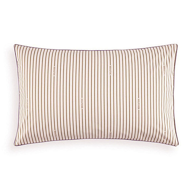 Taies d’oreiller Two-Tones Stripes Coffee Tommy Hilfi­ger