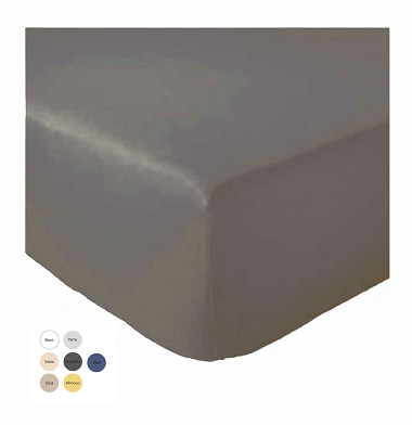Drap housse Satin 7 col. Tradi­linge