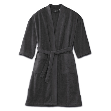 Peignoir kimono Anthra­cite Tradi­tion des Vosges