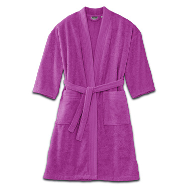 Peignoir kimono Fuch­sia Tradi­tion des Vosges