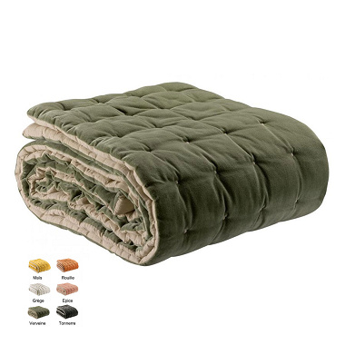 Couvre lit Elise 6 col. Viva­raise