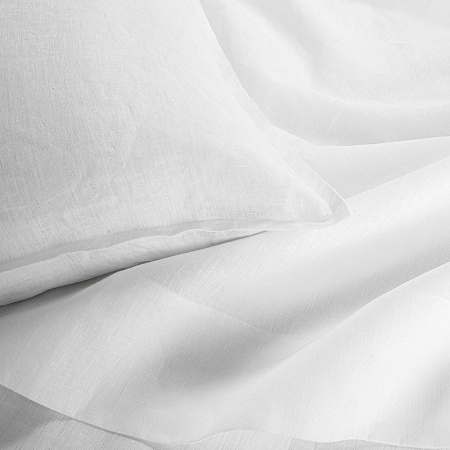 Drap plat Nouvelle Vague Blanc 270×300 cm Alexandre Turpault