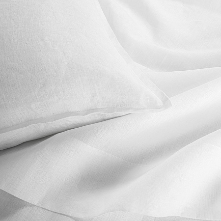 Drap plat Nouvelle Vague Blanc 270×300 cm Alexandre Turpault