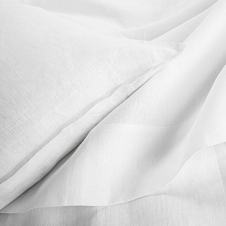 Drap plat Nouvelle Vague Blanc 270×300 cm Alexandre Turpault