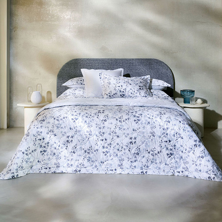 Taie de traver­sin Calme Bleu 86×210 cm Anne de Solène