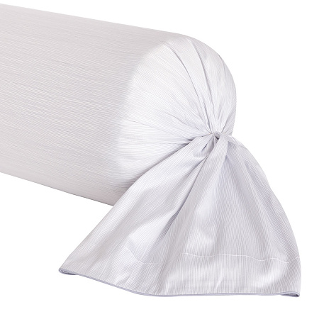 Taie de traver­sin Silence Gris Clair 86×210 cm Anne de Solène