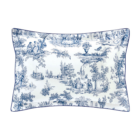 Taie d’oreiller Galante Marine 50×75 cm Anne de Solène