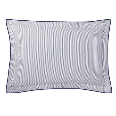Taie d’oreiller Promise Blanc/Gris 50×75 cm Anne de Solène