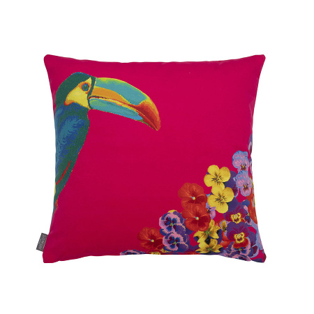 Cous­sin Toucan Rose 47×47 cm Art de Lys