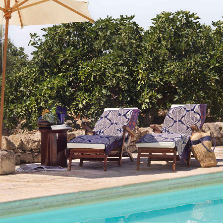 Drap de plage Nairobi Caffe 90×180 cm Bassetti