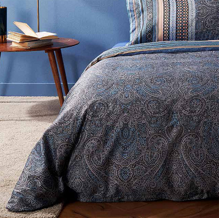 Housse de couette Maser Blue 260×240 cm Bassetti