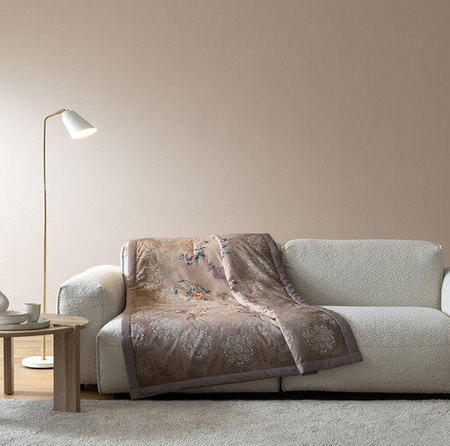 Plaid Esper­ridi Beige 135×190 cm Bassetti