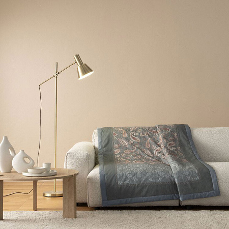 Plaid Monna­lisa Grigio 135×190 cm Bassetti