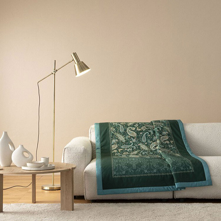 Plaid Monna­lisa Verde 135×190 cm Bassetti