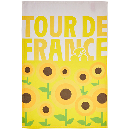 6 Torchons TDF Tour­ne­sols 50×75 cm Coucke