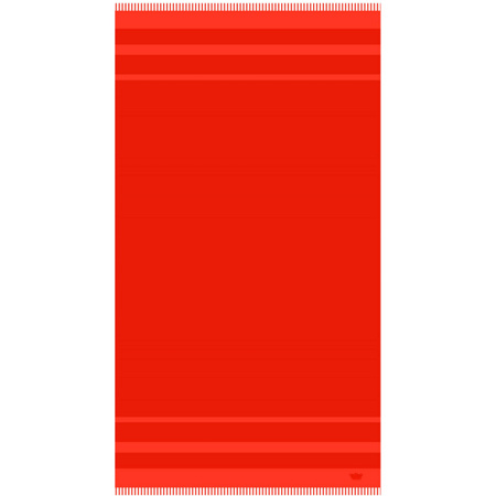Drap de plage Java Rouge 90×175 cm Descamps
