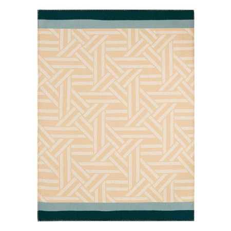 Plaid Flori­lège Camel 145×170cm Descamps