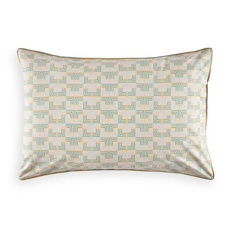 Taie d’oreiller Romeo Havane 65×65 cm Descamps