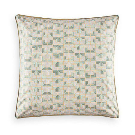 Taie d’oreiller Romeo Havane 65×65 cm Descamps