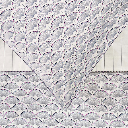 Taies d’oreiller Ombelle Silex 50×75 cm Descamps