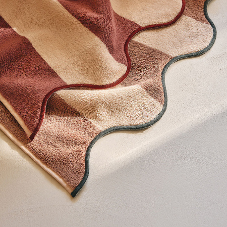 Drap de plage Dolce Vita Beige 100×180 cm Essix