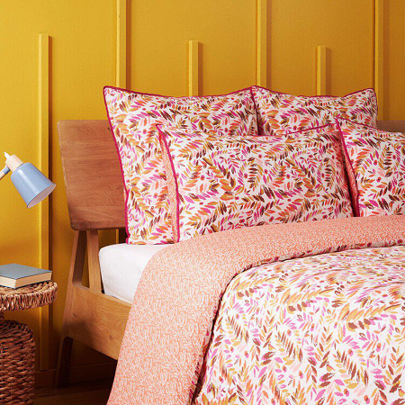 Housse de couette Alizée Corail 240×220 cm Jalla