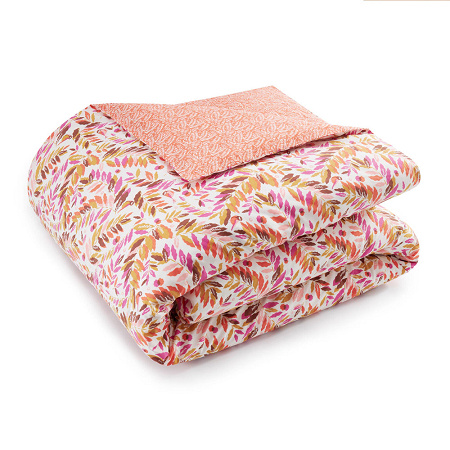 Housse de couette Alizée Corail 240×220 cm Jalla