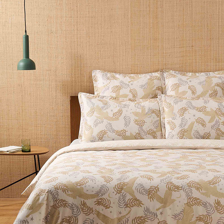 Housse de couette Onirique Nougat 240×220 cm Jalla