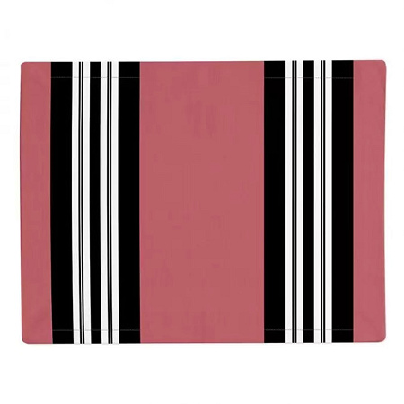 4 sets de table Aya Fram­boise 41×52 cm Jean Vier