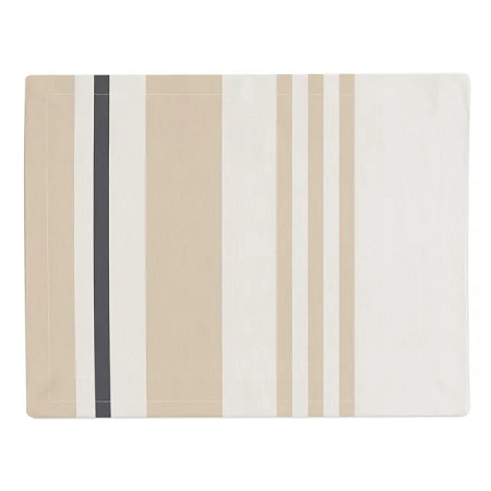 4 sets de table Pampe­lune Dune 52×41 cm Jean Vier