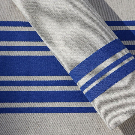 4 sets de table Saint-Jean de Luz Bleu Luzien 41×52 cm Jean Vier