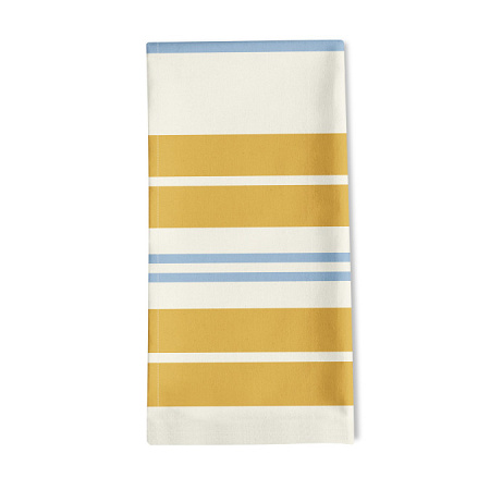 6 Serviettes de table Biria­tou Soleil 50×50 cm Jean Vier
