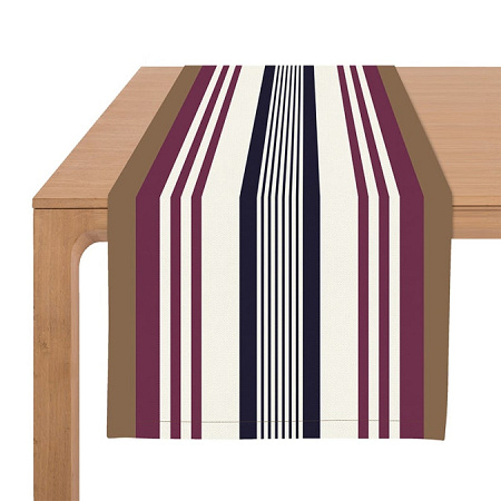 Chemin de table Biar­ritz Cuir 50×150 cm Jean Vier