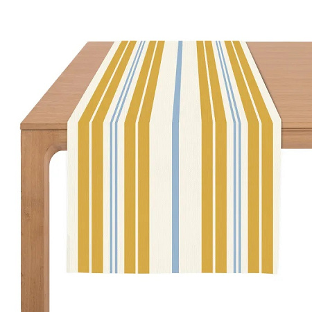 Chemin de table Biria­tou Soleil 50×155 cm Jean Vier