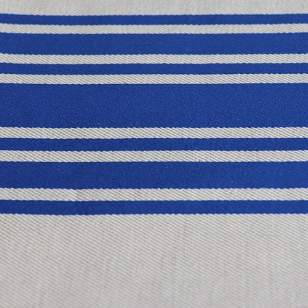 Chemin de table Saint-Jean de Luz Bleu Luzien 50×155 cm Jean Vier
