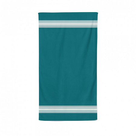 Drap de douche Grand Hotel Coton Bio Vert Algue 70×130 cm Jean Vier