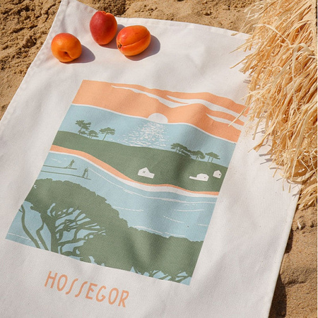 Essuie-mains Koadro Hosse­gor Vert 45×60 cm Jean Vier