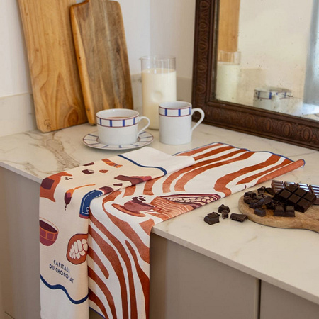 Essuie-mains Kotoia Txoko Multi­co­lore 45×60 cm Jean Vier